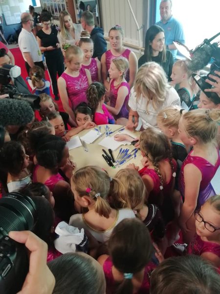 Photo 4 – Nadia Comaneci à Montreux (22 juin)