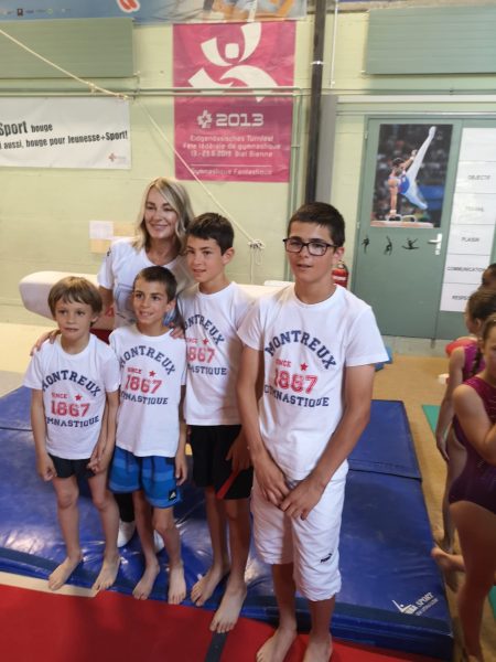 Photo 6 – Nadia Comaneci à Montreux (22 juin)