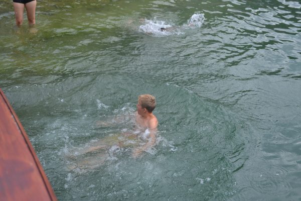 Photo 14 – AirTrack dans le lac à Montreux (23 août)
