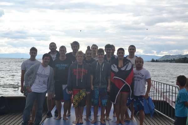 Photo 23 – AirTrack dans le lac à Montreux (23 août)